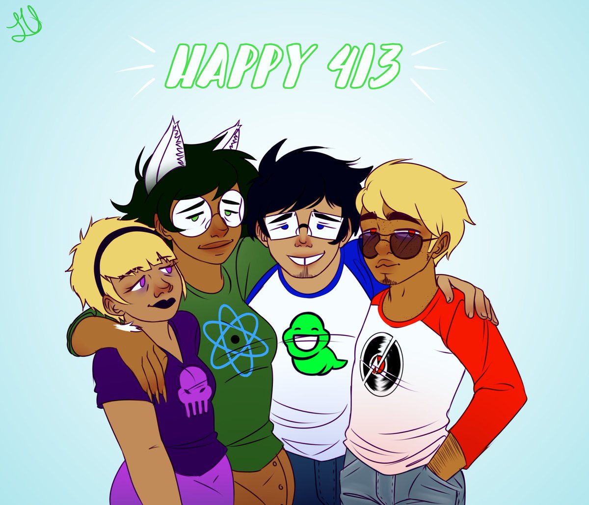 little_vimpress's tweet photo. Here's my 413 pic from April I forgot to post, oops! 

#Homestuck #hs413 https://t.co/lb9DNbAFhU