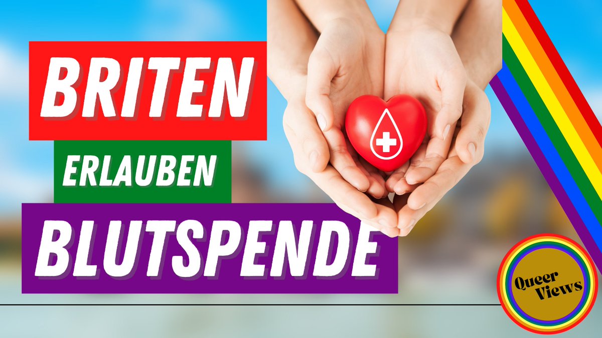 KMarcAWesseling's tweet photo. Großbritannien lässt mehr Schwule Blut spenden - Queer Views
https://t.co/5bw5BcH3WS
#queerviews #outsideviews #youtube #gay #schwul #schwulindercdu #lgbt #münster #nrw #deutschland #queerepolitik #schwulenwitze #globaletoleranz #transsexuell #queer #springforcreators https://t.co/gc9wU6HUgj