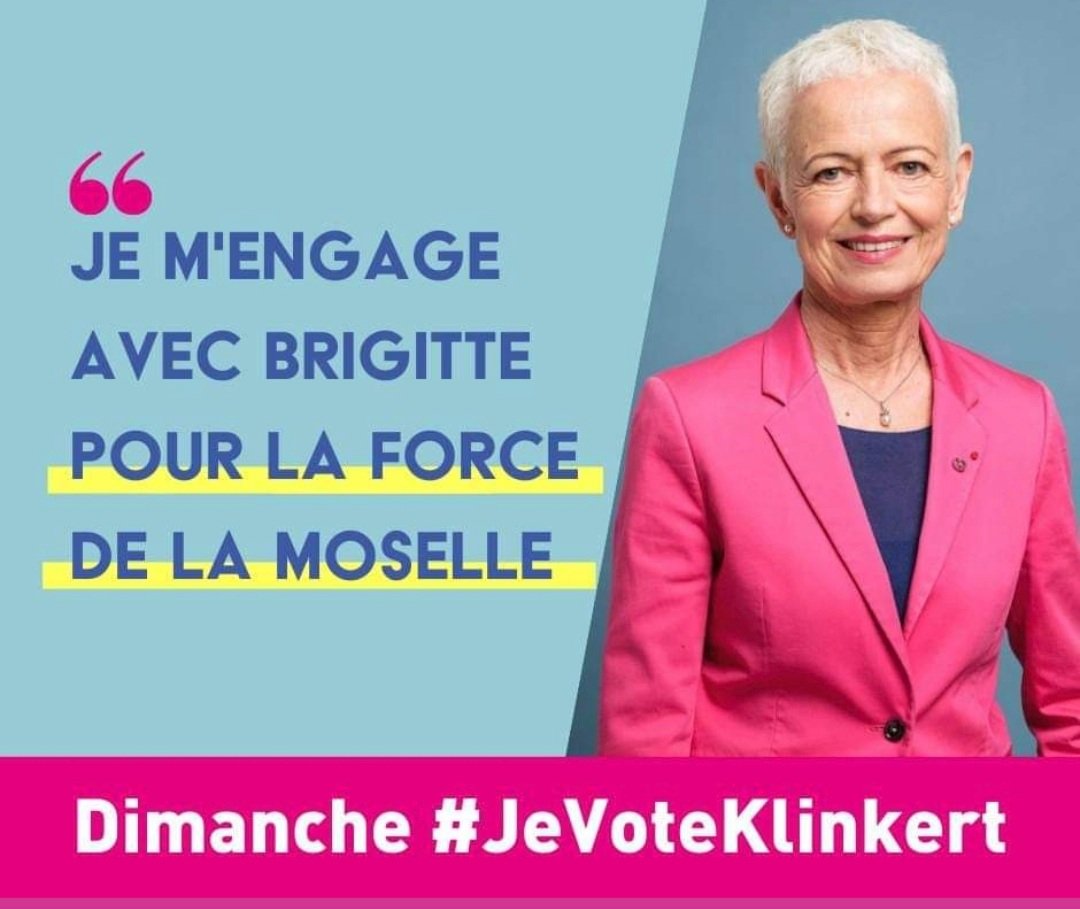 BTVF2020's tweet photo. Dimanche 20 juin, pour les élections régionales du Grand Est, nous voterons #LaForceDeLaMoselle. Une liste portée par une femme de tête, @KlinkertBrigitt, qui fédère et rassemble des personnalités uniques parmi lesquelles @IsabelleRauch et @baka_sm. 

#JeVoteKlinkert @Klinkert21 https://t.co/j8GJOBftDX