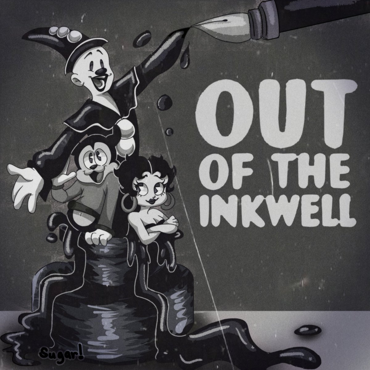 sweet_asukal's tweet photo. #ToonJune2021 Day 16, Out of the Inkwell trio :D

[ #ToonJune #CartoonArt #artwork #artistsontwitter #FANART #fleischerstudio #cartoonist #cartoon #bettyboop #kokotheclown #bimbothedog ] https://t.co/1v4x0vQWfD
