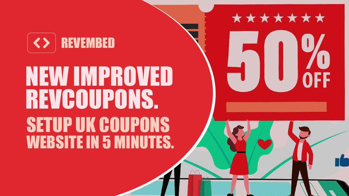 RevGlue's tweet photo. Are you an affiliate and wish to set up a UK coupons and #dailydealswebsite? Here is the perfect way create a #UKCoupons and Daily deals website in 5 minutes.
https://t.co/hyTsksS9GO https://t.co/9s0SaKfPBl