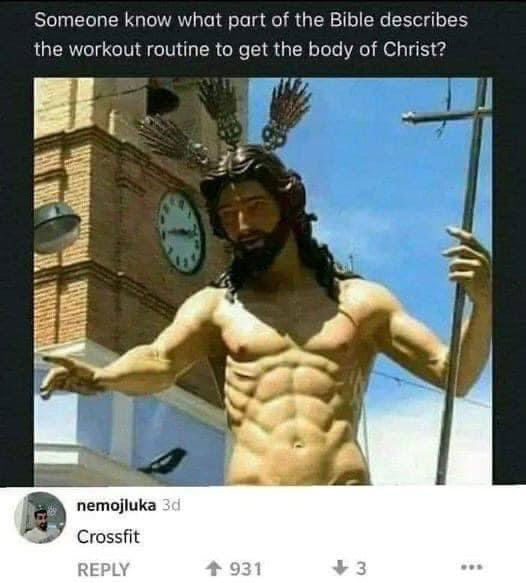 xonglee's tweet photo. Adicionando mais um sentido ao termo ‘cross’fit https://t.co/0vhjHq5Upa