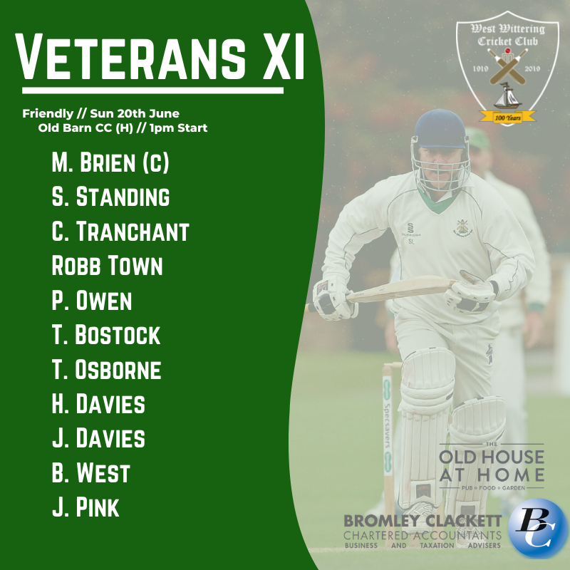 West Wittering CC (@westwittcc) on Twitter photo π₯ TEAM NEWS π₯
The 1st XI travel to <a href="/SouthwaterCC/">Southwater CC</a>, whilst the 2s host <a href="/boshamcricket/">Bosham Cricket Club</a> at the Meadow. On Sunday, our Veterans XI host friends Old Barn CC. All 1pm starts.
π π₯ TEAM NEWS π₯
The 1st XI travel to <a href="/SouthwaterCC/">Southwater CC</a>, whilst the 2s host <a href="/boshamcricket/">Bosham Cricket Club</a> at the Meadow. On Sunday, our Veterans XI host friends Old Barn CC. All 1pm starts.
π
