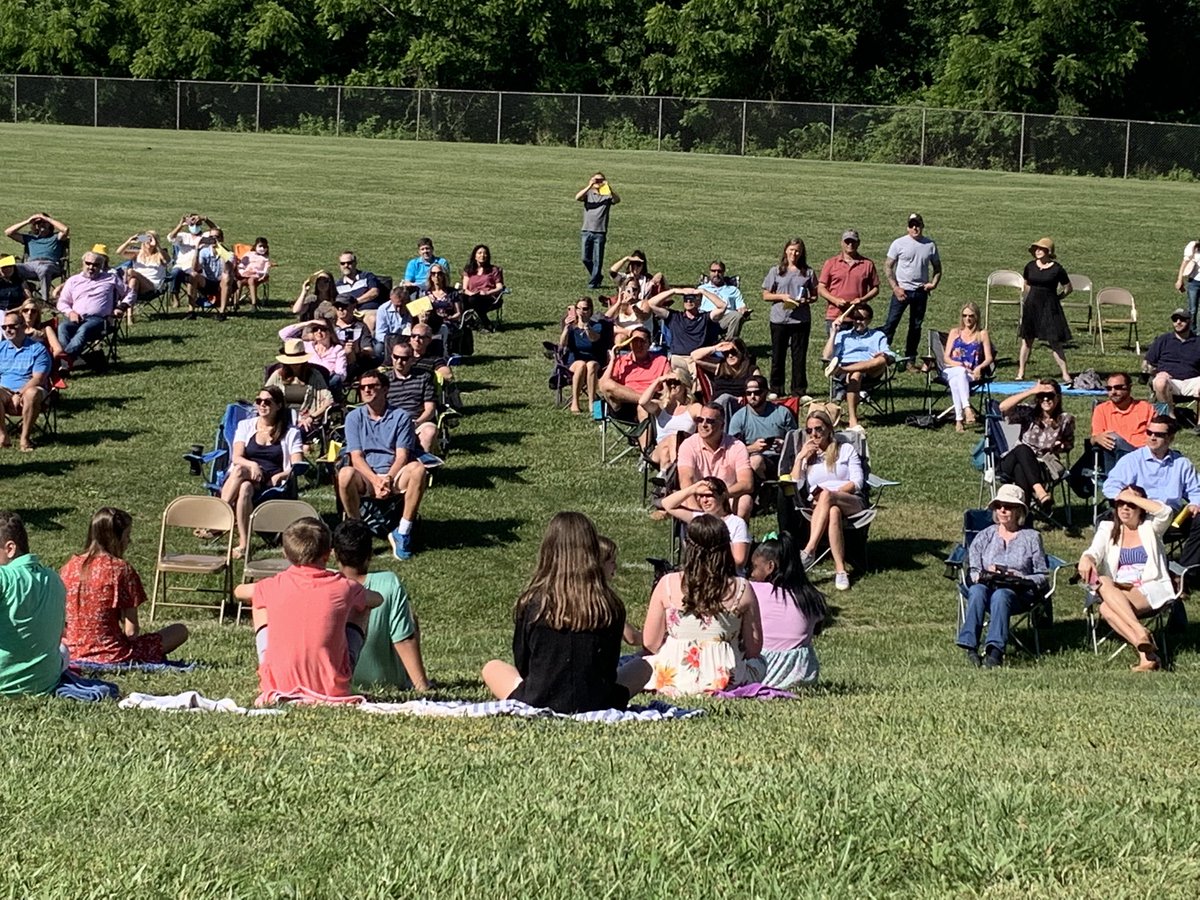NicoleKNorris's tweet photo. We were gifted with a beautiful day @Prettyboyes1 for 5th Grade Farewell!  Best wishes to our wonderful 5th grade group!  Thank you Mr. Schmidt, Mrs. Porter and Ms. Rae for a heartfelt student led celebration!  Best wishes Mrs. Porter on your next adventure! @sgregorybcps https://t.co/WTxqK0eZMU