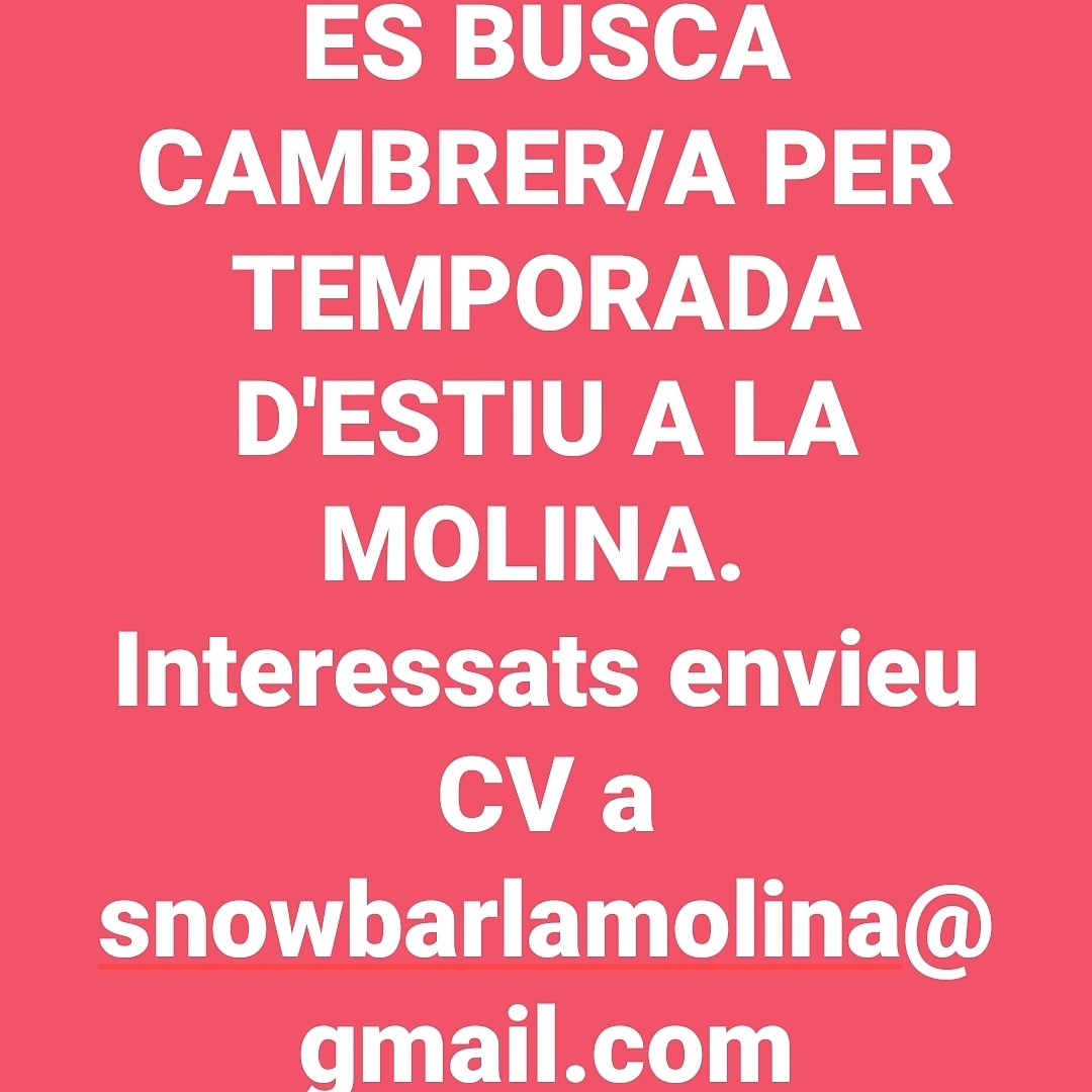 SnowBarLaMolina (@snowesqui) on Twitter photo 