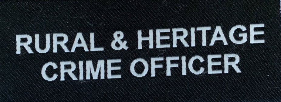 #HeritageWatch #Warwickshire Rural Crime Team being presented with their #HeritageCrime certificates &amp; uniform patches <a href="/RuralCrimeCops/">Warwickshire Rural Crime Team</a> <a href="/warkspolice/">Warwickshire Police</a> <a href="/WarwickshirePCC/">Warwickshire PCC</a> <a href="/HistoricEngland/">Historic England</a> <a href="/HE_Midlands/">HE Midlands</a> @ACC_Nolan <a href="/RuralCrimeNtwk/">National Rural Crime Network</a>