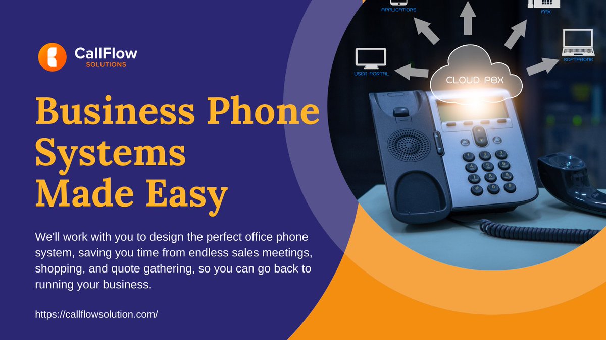 CallFlowdesign's tweet image. Need to figure out your phone system? Call Flow Solutions is here to help!
Website: callflowsolution.com
Call Us:  (602)-691-6006
      (888) 512-2313