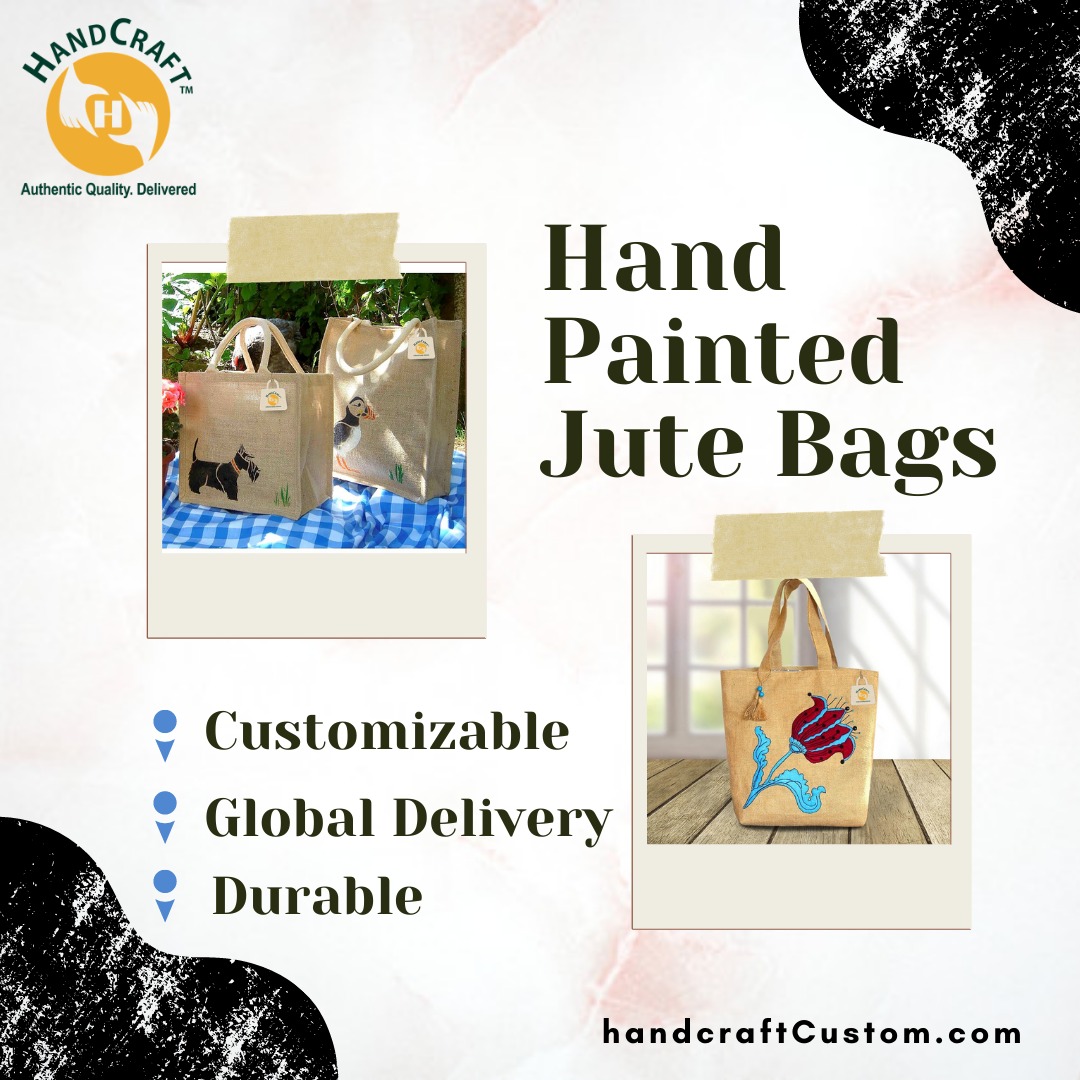 HANDCRAFTJute's tweet photo. So, what are you waiting for? Choose and handprint your design according to your choice.
You can find many more Jute Bags in other sizes, colors, and shapes here in bulk at https://t.co/12rDIGpgPQ
.
#handpaintedjutebags #handpainted #handpaintedbags #handmadebags #customized https://t.co/rCpnPGF1wE