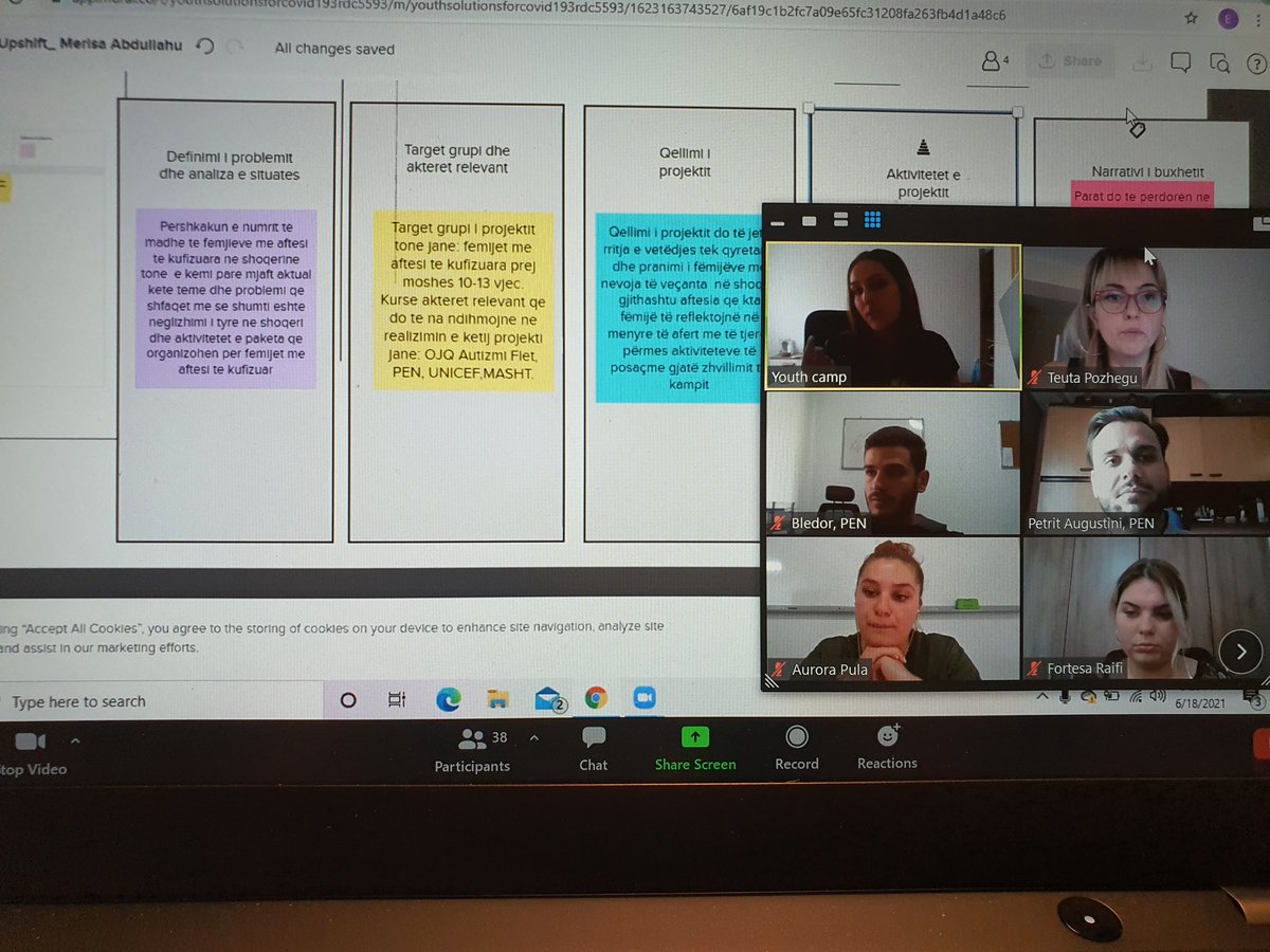 teutapozhegu's tweet photo. Day 5 of #Upshift, finally the day of presentations. Ideas developed from #youth how to help and support their community including #ChwD. Fascinated topics tackled.@UNICEFKosovo @KosInnovations @NGO_PEN https://t.co/2j7gK69um1