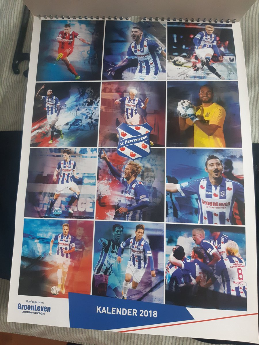 Wat zal deze kalender van <a href="/scHeerenveen/">sc Heerenveen</a> in waarde stijgen als  <a href="/DenzelJMD2/">Denzel Dumfries</a> zo door blihft gaan bij #Oranje  👍👌