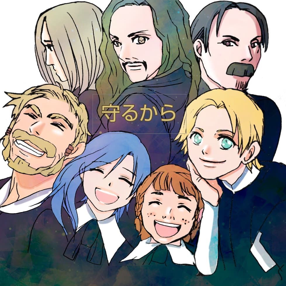 お姫様 Peterpan ピーターパン イラスト 創作 オリジナル ポリッシュ Polish のイラスト