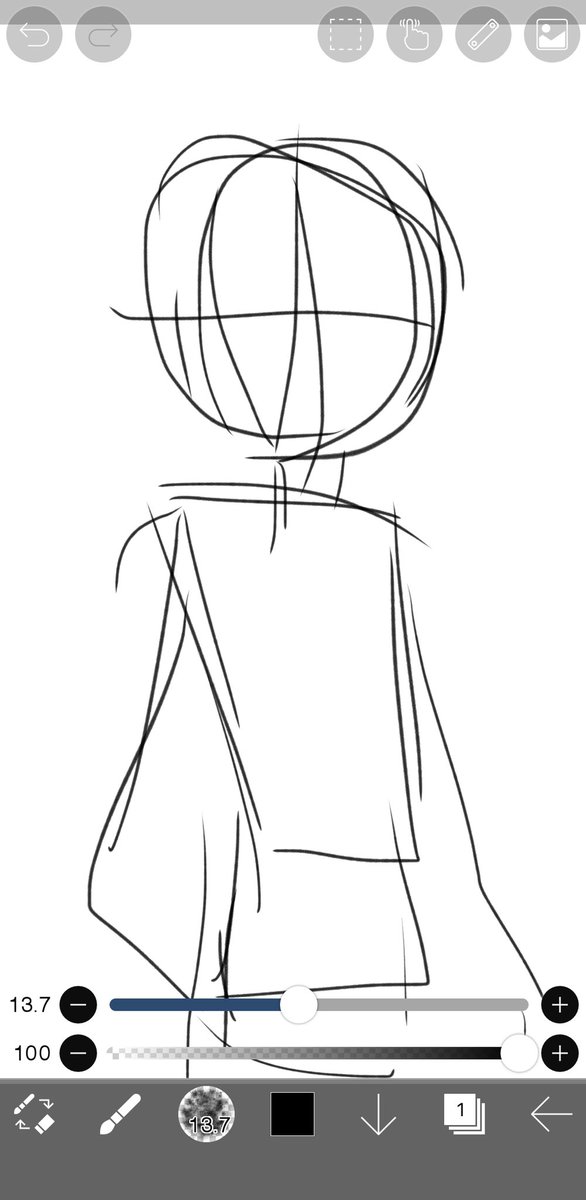 指書きの練習魔王
#ibispaint 