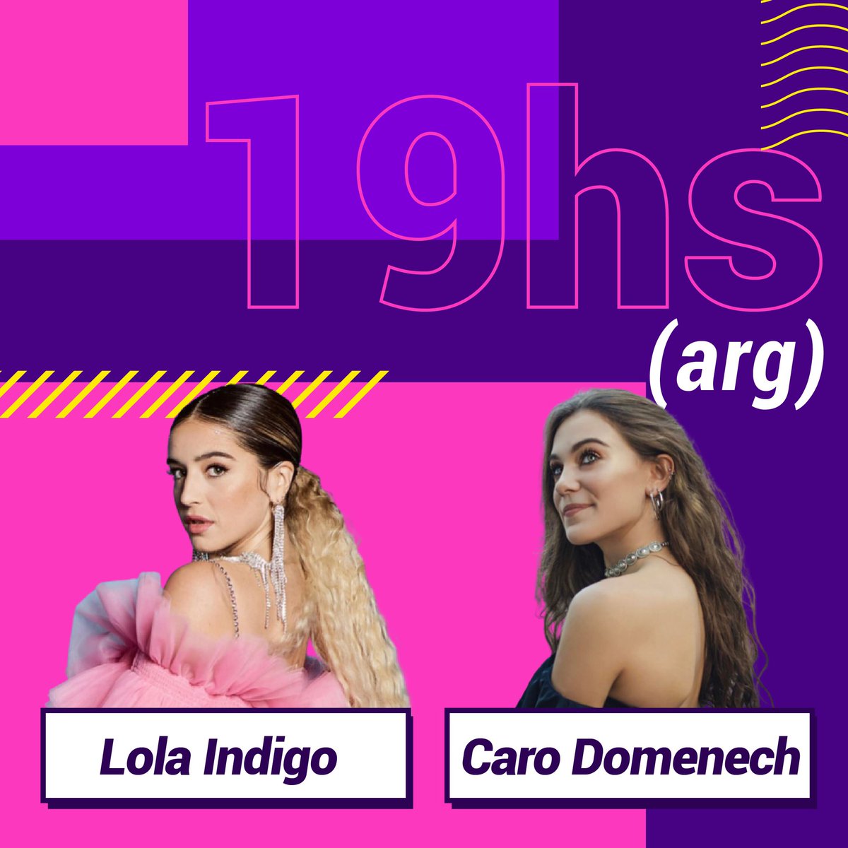 fansenfwtv's tweet photo. Hoy hay #FansEnRedes💘

Nos visitan @lolaindigomusic y @Domenech_Caro! 

Liz y Manu ya están listos, ¿vos? 

Miralo por IGLIVE✨ https://t.co/BbHtDiGUN8