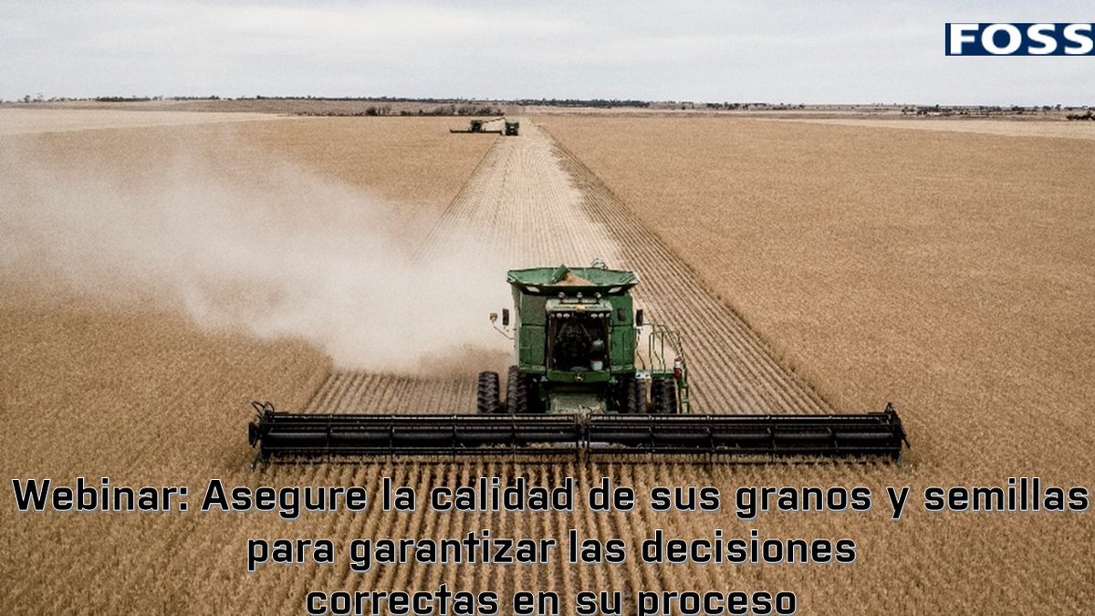 FOSS_Mx's tweet image. Webinar:  Asegure la calidad de sus granos y semillas para garantizar las decisiones correctas en su proceso.
Jueves 24 de junio / 12:00 hrs, CDMX
Únase por la liga  TEAMS:
teams.microsoft.com/l/meetup-join/…