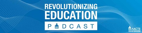 AACTE's tweet photo. AACTE’s new podcast #RevolutionizingEd examines ways to innovate #EdPrep. The first series highlights case stories shared during #AACTE21. The first episodes release this month, with other releases continuing throughout the summer. Stay tuned!
https://t.co/MI7rY93L78 https://t.co/pefeygPh5R