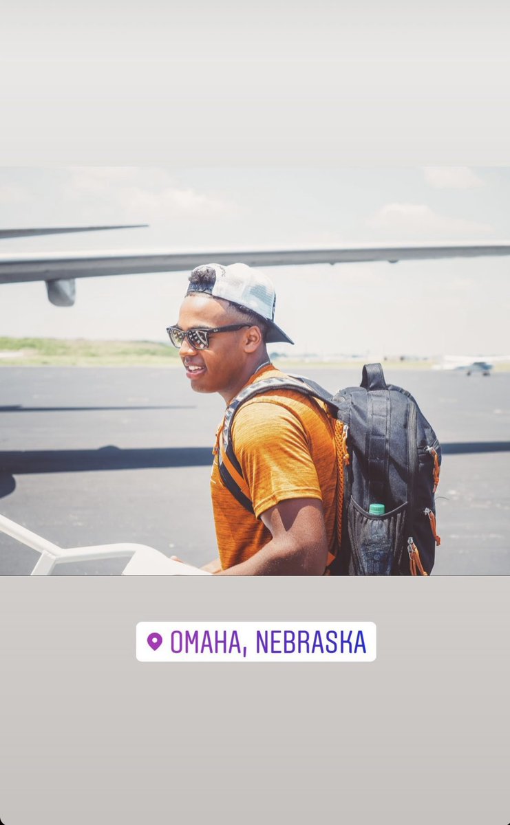 dogteam1988's tweet photo. Nothing like seeing your freshman college kid that loved baseball since he could walk make it to Omaha for the College World Series. The patch has been added. God is good and what a blessing! #hook’em horns 🤘🏽#lildc https://t.co/LHGIA0gIqI