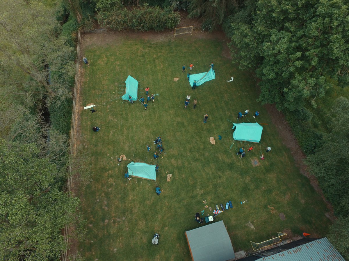 Great to see Scouts putting up tents - hopefully we will sleep in them soon! Thank you <a href="/breretonscouts/">Brereton Scout Group</a> for your hospitality
#SkillsForLife #inclusion #WorkingTogether