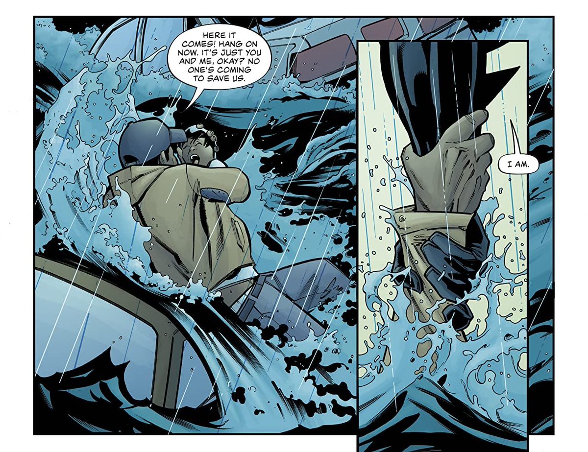 thedcnation's tweet photo. There's a massive flood in Gotham—but who's to blame? Legends of the Dark Knight Chapter Twelve sees @AshcanPress, @CianTormey, @MDHollingsworth, and @adityab team for "A Hard Rain’s A-Gonna Fall"! https://t.co/VEKr9s6ujC #DCDigitalFirst https://t.co/3zYtmm3tHT