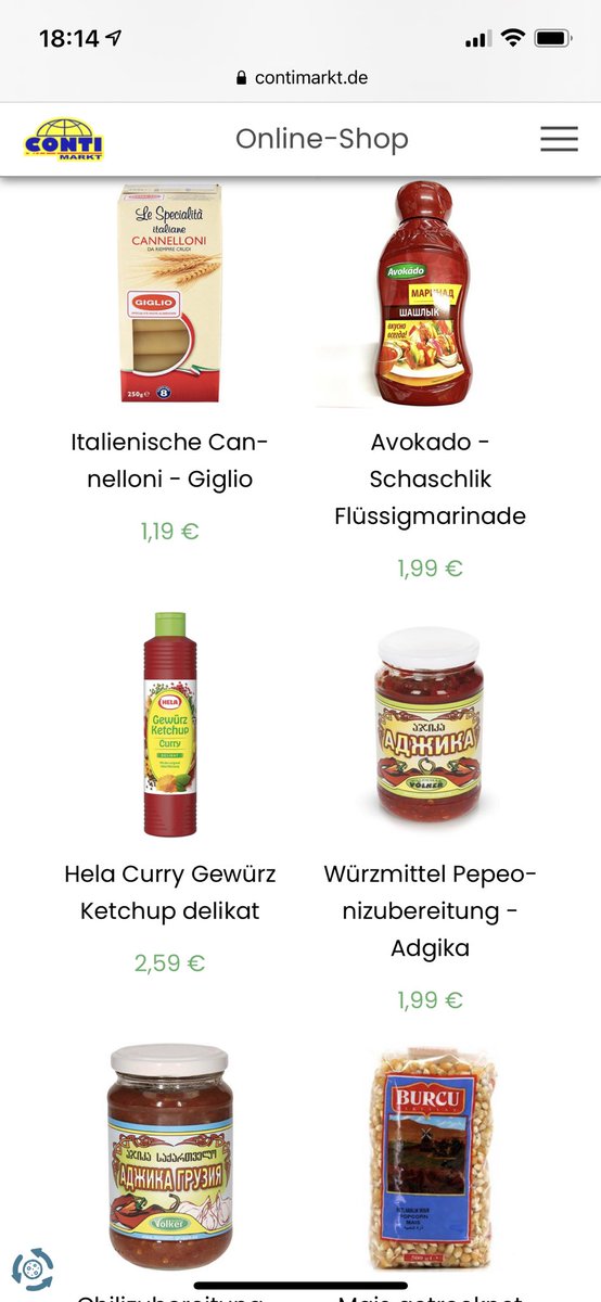 ContiMarkt's tweet photo. Unser Online-Shop füllt sich langsam mehr und mehr ☺️ ein Blick lohnt sich allemal 🥰
https://t.co/2kWf7P11z6
#contimarkt #lingen #ems #onlineshop #onlineshopping #international #food #internationalfood #shopping #shoppingtime #haren #osnabrück #berlin #bayern #nürnberg https://t.co/DpQDPpxWG7