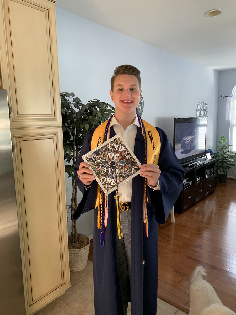 NicoleBensonRMS's tweet photo. That’s a wrap CHS.  Thank you to the wonderful teachers and administration that made a huge impact on Tyler’s education.  💙💛 https://t.co/S5jd0qgihJ