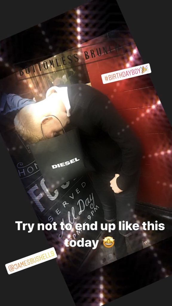 James tweet media