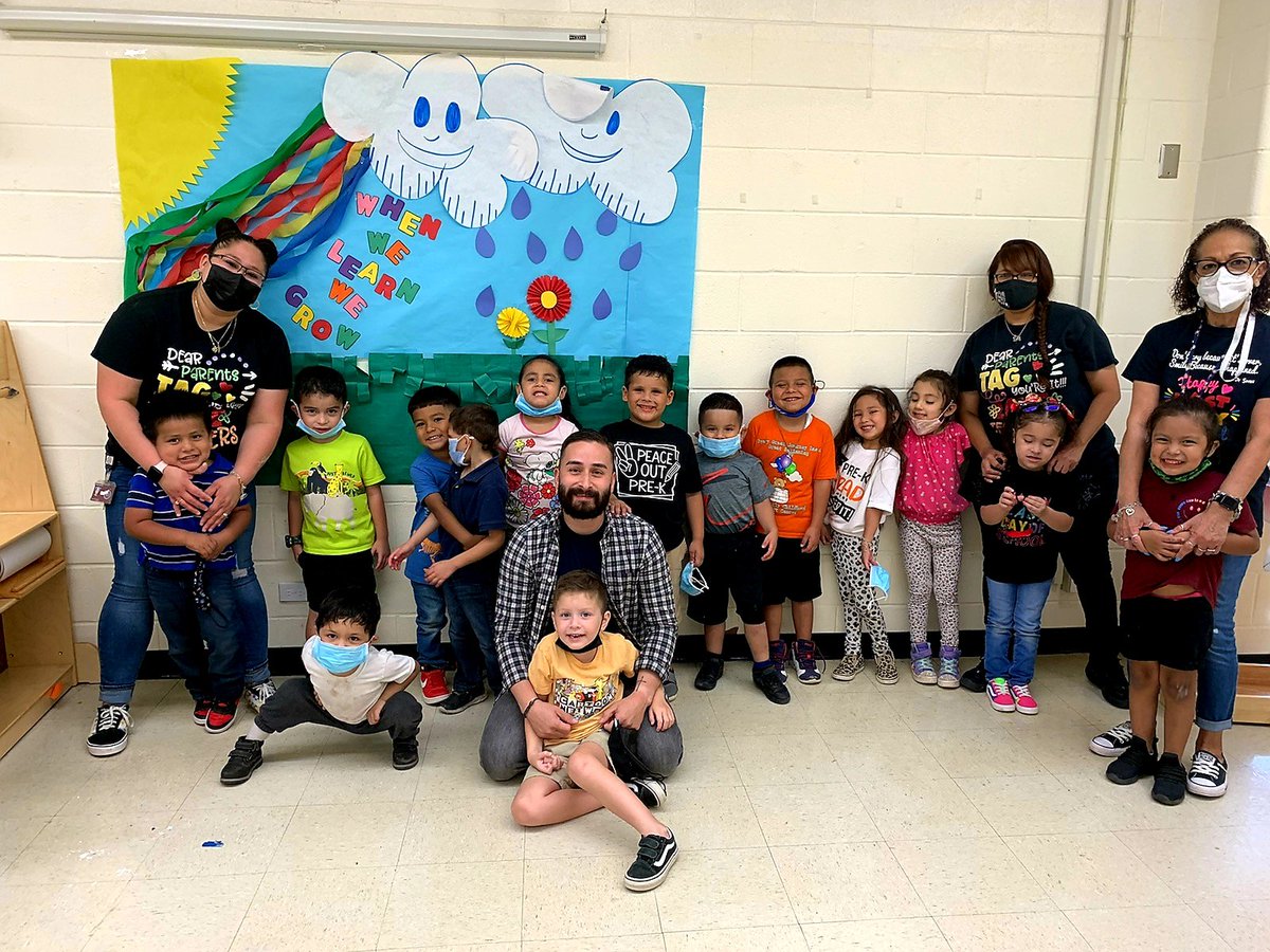 Steven03tbs's tweet photo. We made it, Kinder here we come!! 
Thank you to my awesome team for helping these kids grow and learn. I am going to miss them next year! https://t.co/TmPB1bedju