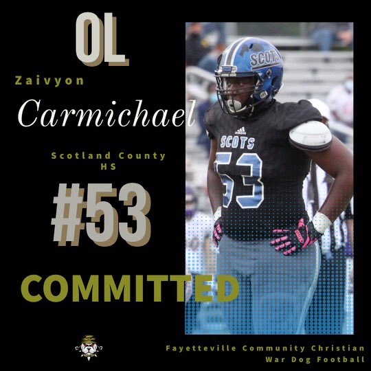 zaivyon2's tweet photo. Thanks to @FCC_Athletics for the opportunity 🙏🏾I will be a wardog in the fall #ATGOG#jucoproduct @CoachBaileySHS @Scots_Football https://t.co/1R3PNjzzl7