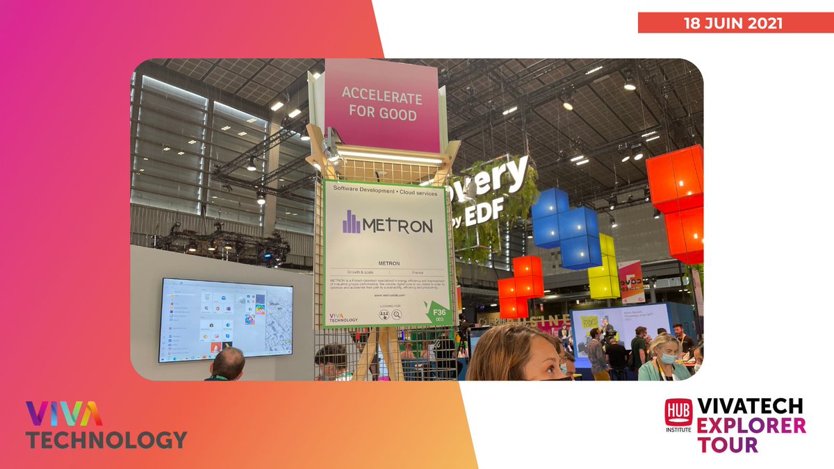 Spécialisée dans l'efficacité énergétique &amp; l'amélioration de la performance industrielle, <a href="/MetronSas/">METRON</a> exploite les données générées par les systèmes industriels &amp; permet d'optimiser l'utilisation de l'énergie en termes de consommation, de production et de stockage ! #VivaTech