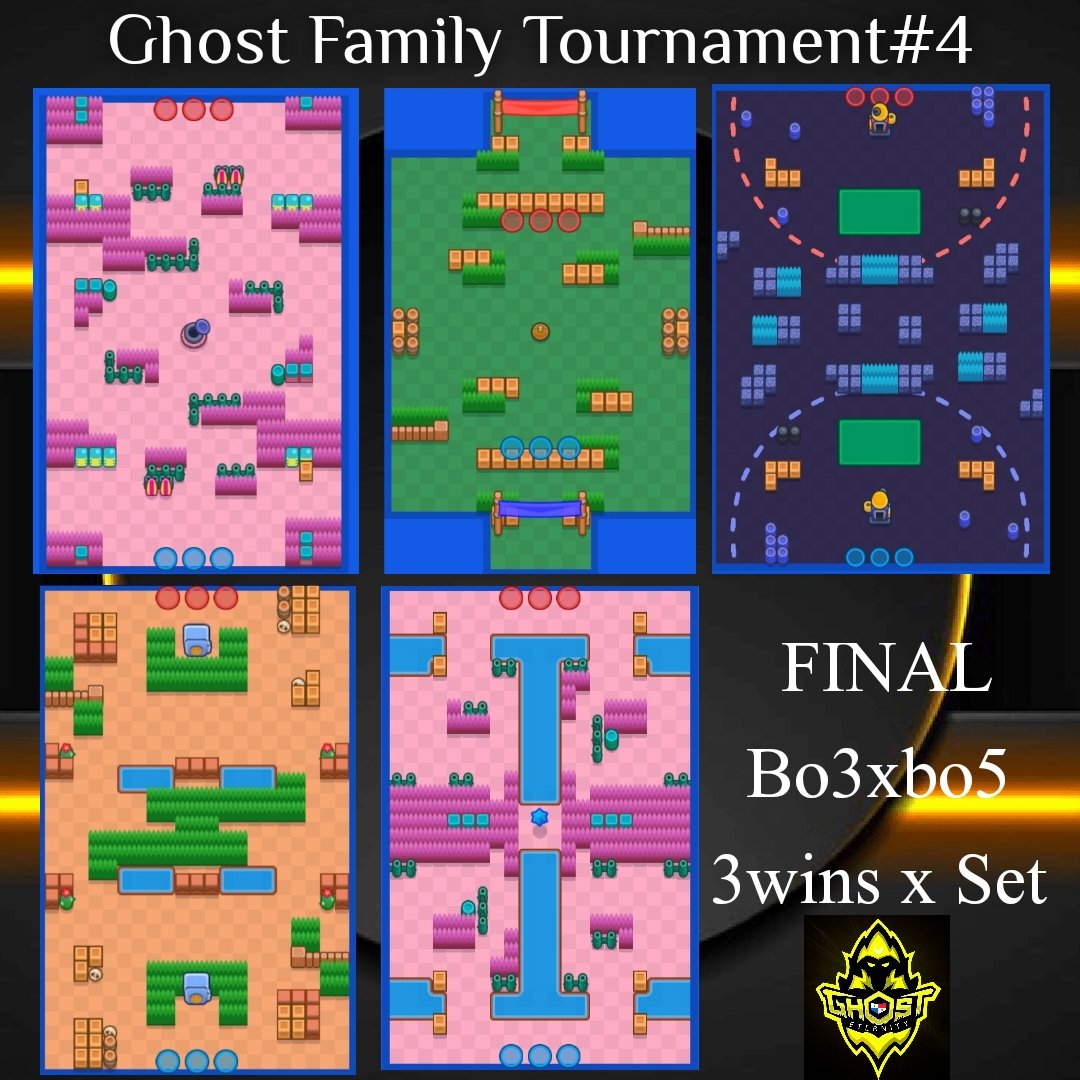 GhostFamily7's tweet photo. 🎊HOY GRAN FINAL🎊

Semifinal y Final De la Ghost Cup #4!

Los esperamos Hoy!!!
⏲️|5:30Pm 🇵🇦

📺| Transmisión por TW https://t.co/SWBNhba7V7

🎙️|Casters @SusanooGaming @SamferPTY
Mucha suerte a los finalistas! 🎊

🏆🎊Premios🎊🏆
1°er Lugar 80 Gemas x3
2°do lugar 30 Gemas x3 https://t.co/bmLTTkEfdR