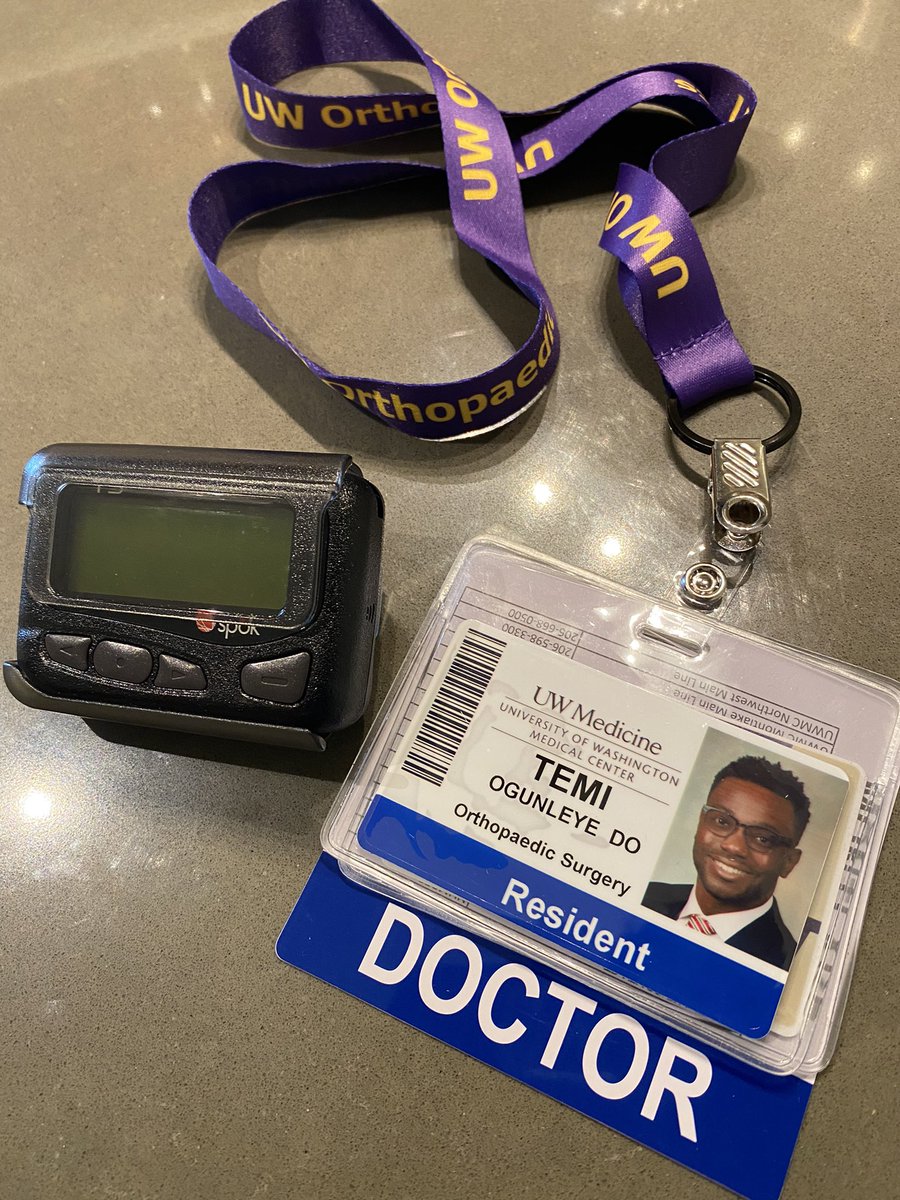 Trading my summer for a pager 🙃 #orthotwitter