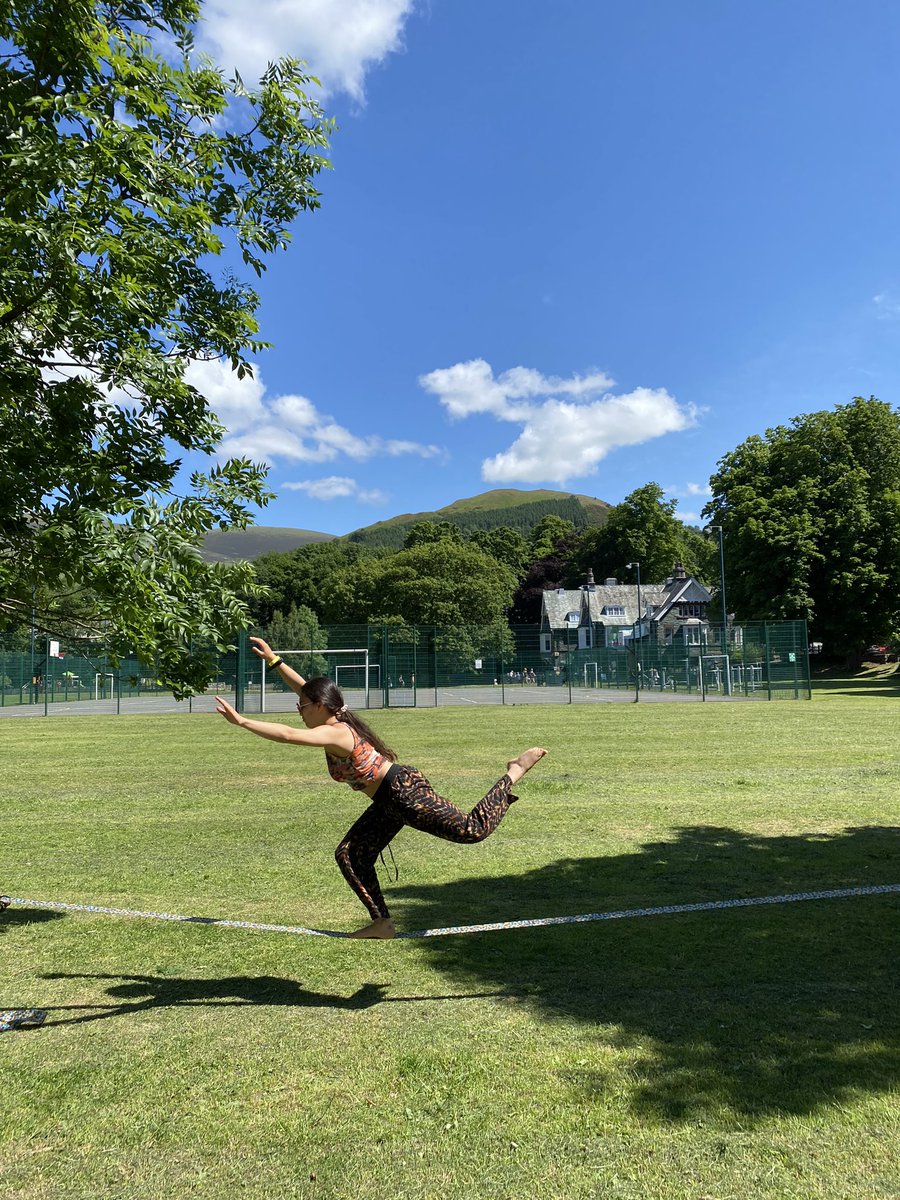 #slacklining in the park