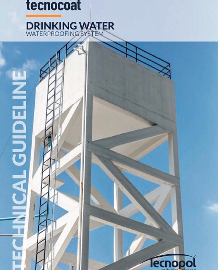 tecnopolgroup's tweet image. 💭Do you know the #Tecnopol #TechnicalGuides? Download the Technical Guide of &quot;Contact with Drinking Water &quot; 👉bit.ly/2qwdwTa #HydraulicWorks #Projects #Construction #Rehabilitation #Waterproofing #Tecnocoat #Polyurea