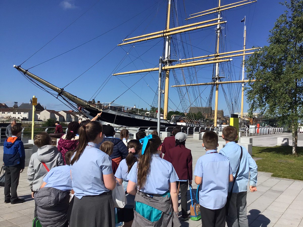 StCharlesGla's tweet photo. Primary 6/5 had a great visit to the @The_Tall_Ship this morning. They enjoyed learning all about how the ship would have run and how the crew lived onboard. It’s great to have access to these hands on museums to #BringHistoryAlive.  #Glenlee #MaritimeMuseum #RiverClyde https://t.co/gwK3RkRRlr