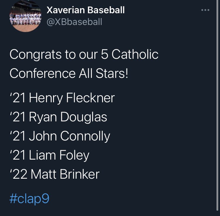 mylett_brian's tweet photo. As I scrolled through twitter I noticed these 3 tweets in a short time. Congrats to @connolly9john @esullivan1321 and the rest of the @ECEaglsBsb guys on great years.  I wish you all luck going forward. Nothing better than the state tourney. https://t.co/CibvtB9OCN