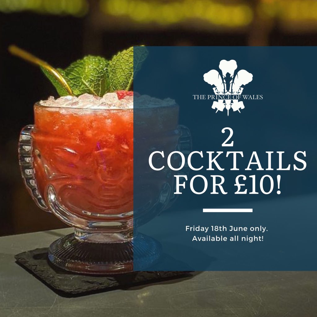 For tonight, and tonight only, Motiki will be offering 2 cocktails for £10! If you've sampled our cocktail menu, you'll know it's got some of the best cocktails around. 

Football won't be shown. Maximum of 6 people per table. BOOK NOW: opentable.co.uk/restref/client…