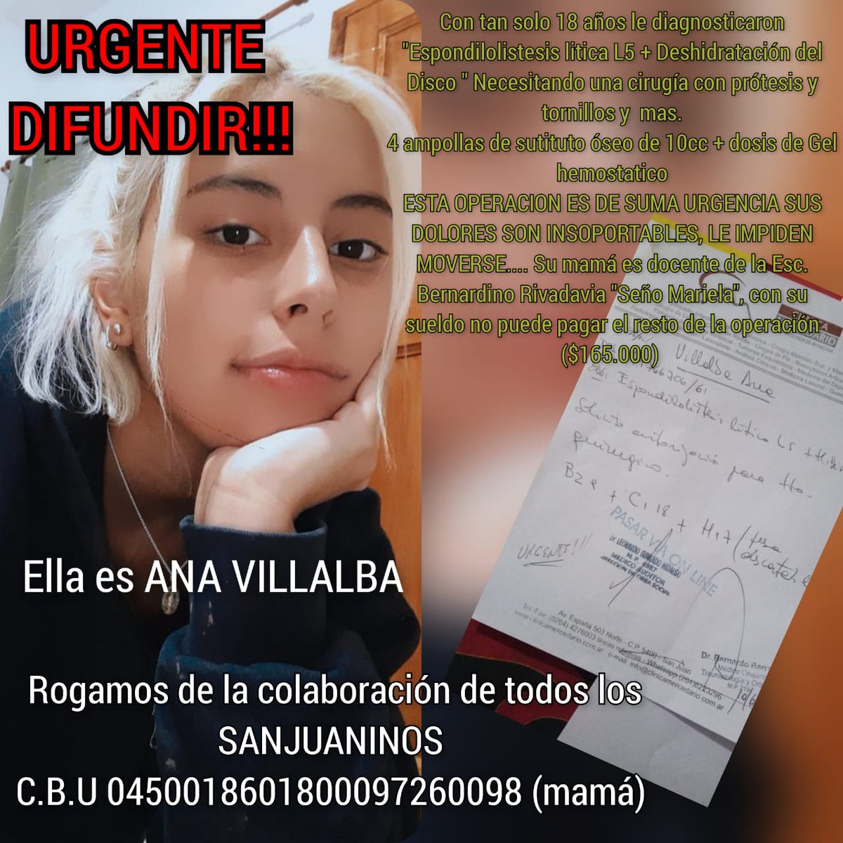 agustapias_'s tweet photo. Por fa difundanlo no cuesta nada https://t.co/H8wYgdqFwk