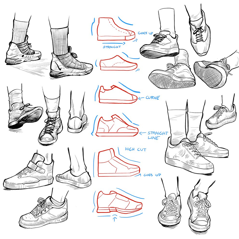 How To Draw Anime Boots - Tomorrowfall9