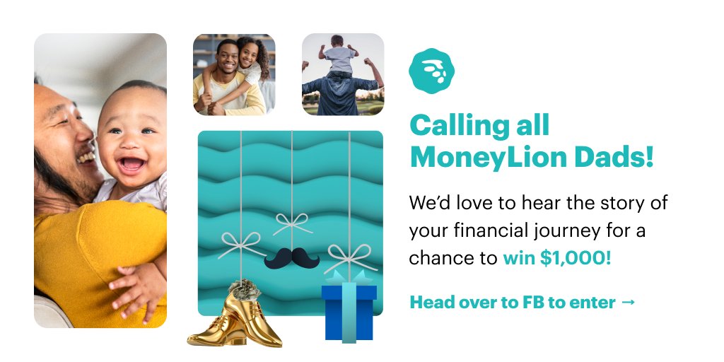 MoneyLion's tweet photo. Calling all MoneyLion Dads!

Head over to Facebook for a chance to win $1,000! (https://t.co/nI0HIwSk95)

Rules: https://t.co/zpc5cID2Ly, 18+, Ends 6/20/21 @ 11:59p PT

#HappyFathersDay | #FathersDay | #FathersDayGiveaway https://t.co/pUCB3Y58fI