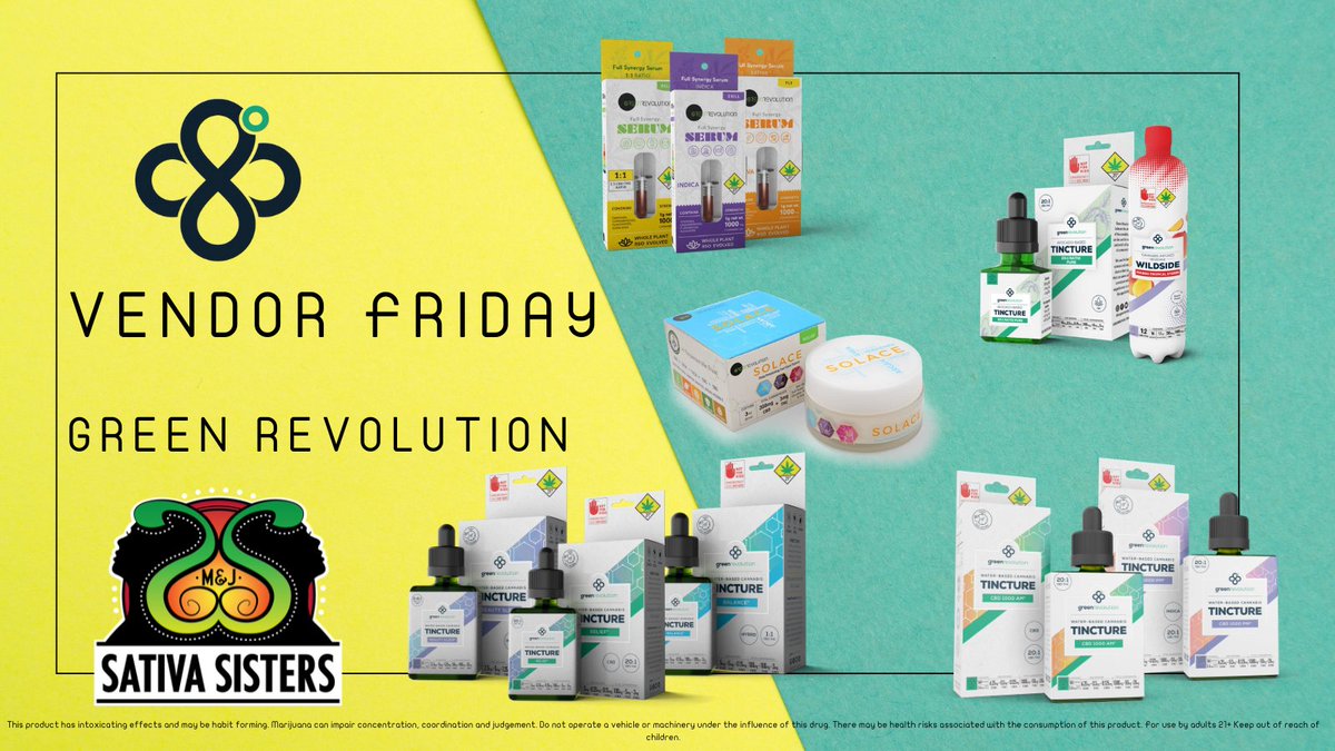 Vendor Friday! Green Revolution will be @ the Spokane Store from 2-6pm! #greenrevolution #happyfriday #cannabis