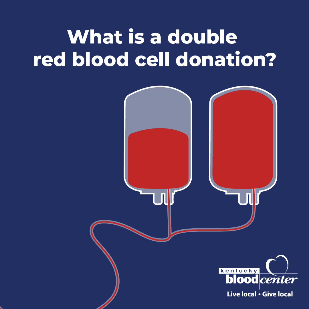 Ky Blood Center On Twitter Have You Ever Wondered What A Double Red Blood Cell Donation Drbc Is During A Drbc Donation Your Blood Is Taken Separated Your Plasma Platelets
