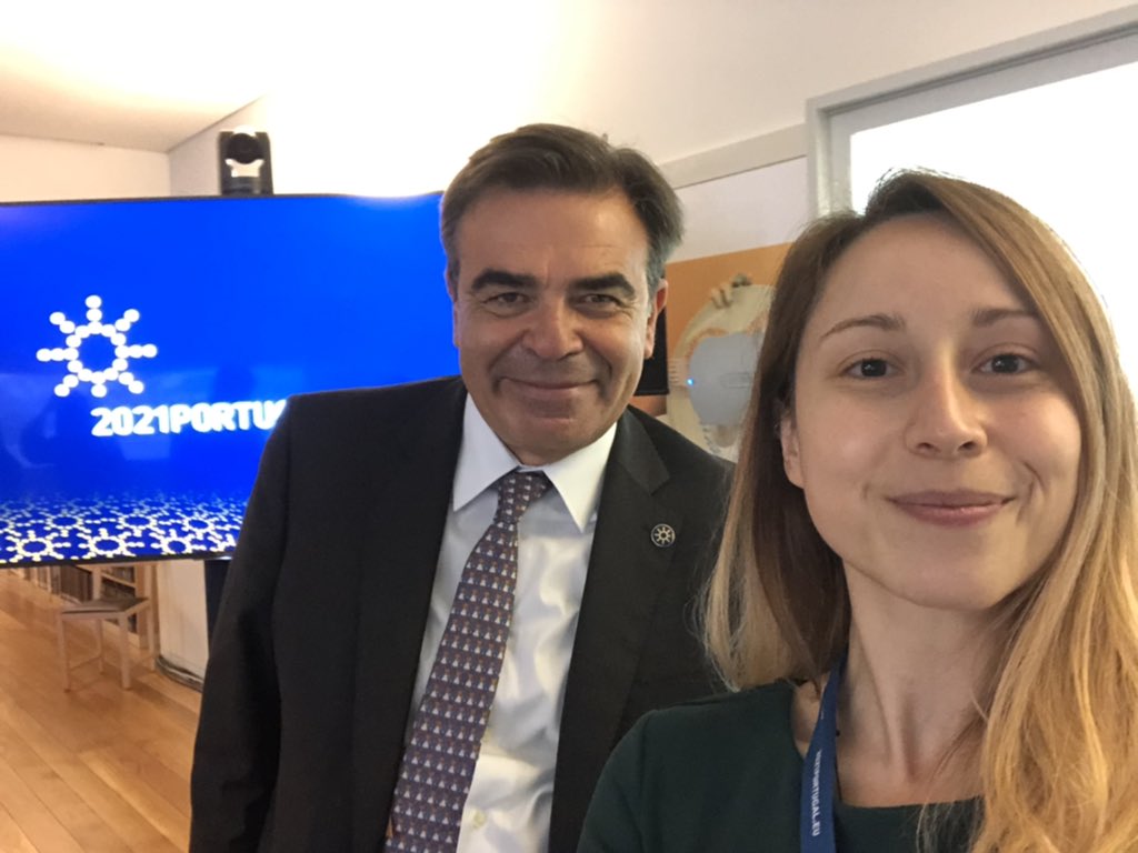 It was a pleasure &amp; honour to be part of &amp; represent <a href="/ESN_Int/">ESN International</a> during the <a href="/2021PortugalEU/">Đoàn Phú Quý 2k5</a>🇵🇹🇪🇺European launch of the new <a href="/EUErasmusPlus/">Erasmus+</a> &amp; #EuropeanSolidarityCorps progr, to discuss face to face with representatives of the engaged institutions.
Looking fw to observe their #impact 🙌🏽