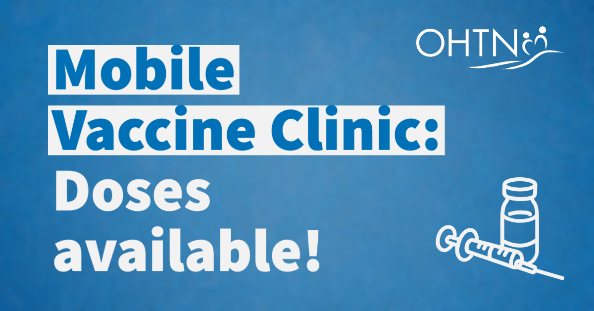 The OHT-N Mobile Vax Clinic will be hosting a public #COVID19 vax clinic TOMORROW (Jun.19). 1-7PM (or until all supply distributed). #PortHope Fairgrounds – 62 McCaul St. NO APPOINTMENT REQ’D. Pls bring your healthcard/ID. First come, first served, must be eligible per <a href="/ONThealth/">Ontario Ministry of Health</a>