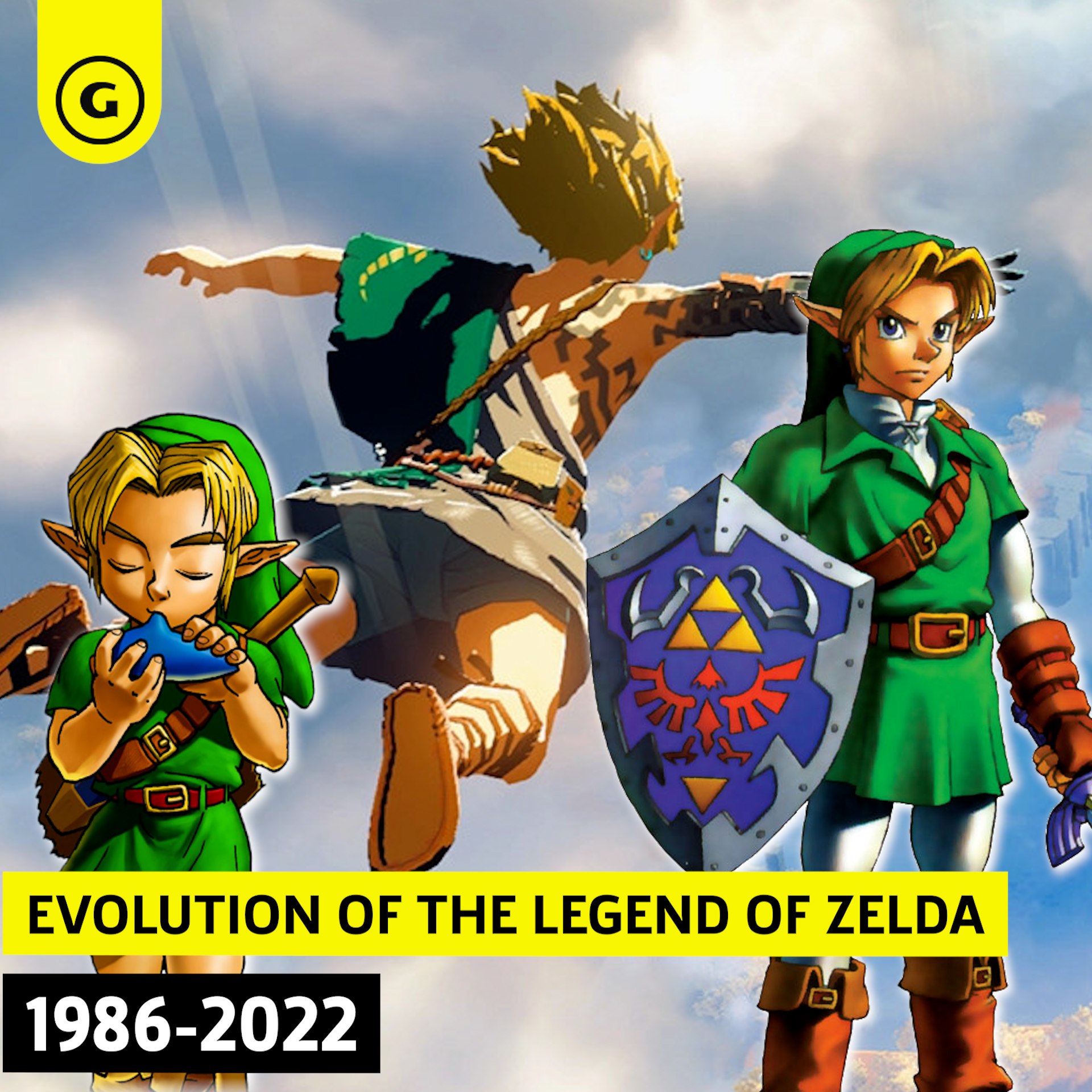 Evolution of The Legend of ZELDA [1986-2023] 