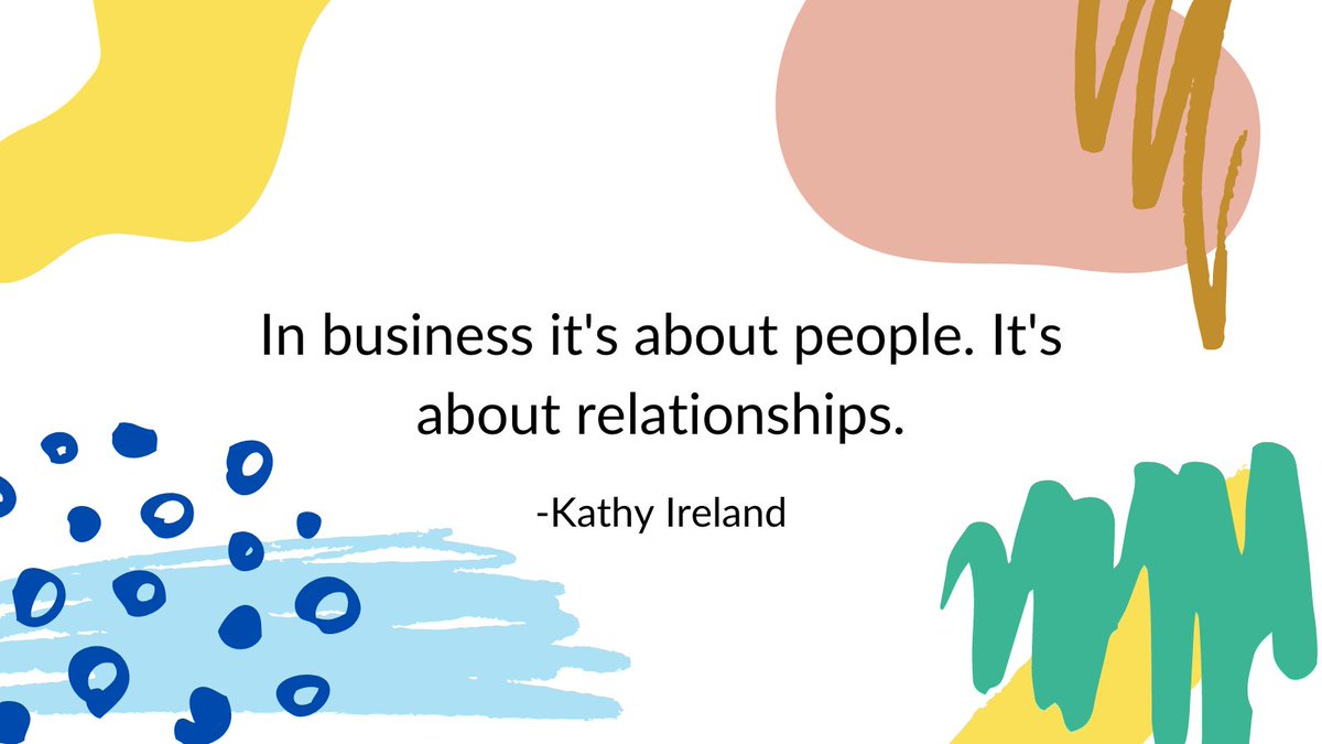 StudioBluApp's tweet image. No matter what industry you're in, creating and maintaining relationships will be the most important thing for your business. From clients to vendors to coworkers, business is about working with people.