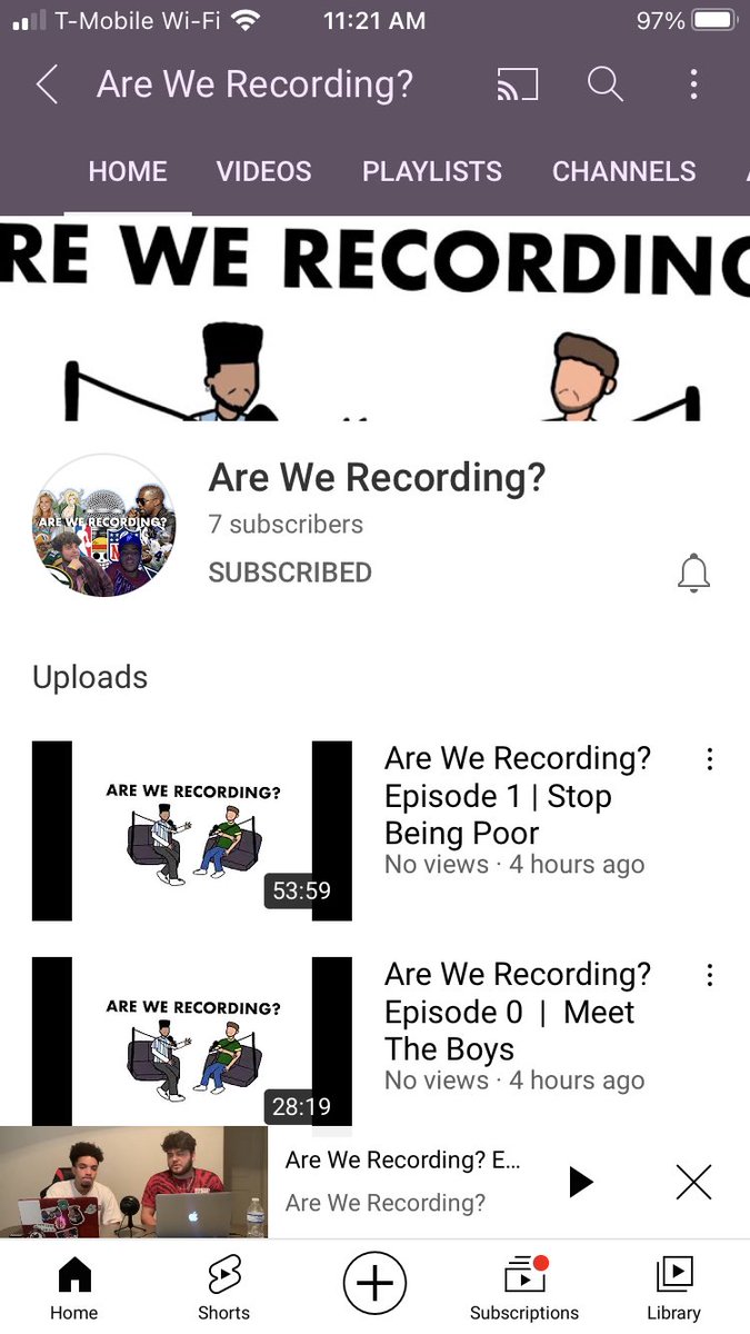 AWRPodcast's tweet image. First two episodes now out on YouTube and Spotify. Listen, Like, Comment, and Subscribe!