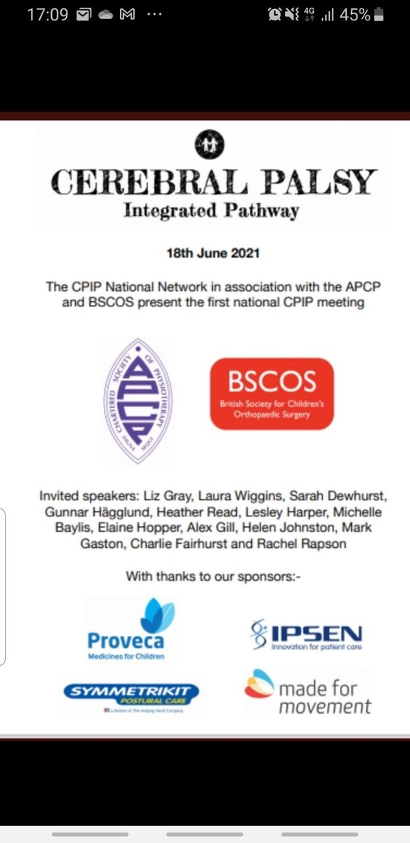 sarah_dewhurst's tweet photo. I was a very small part of this today. It was awesome! Good to be reminded of what team work can achieve, and that we are all working together  to make the care of children with CP better. https://t.co/i0lujozWE5