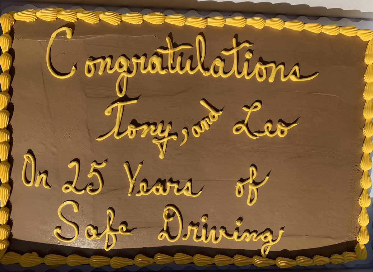 Congratulations to Dallas center drivers Leo Templeton and Tony Remus for their induction into the Circle of Honor! Thank you for all you do! #circleofhonor #upsknowssafety