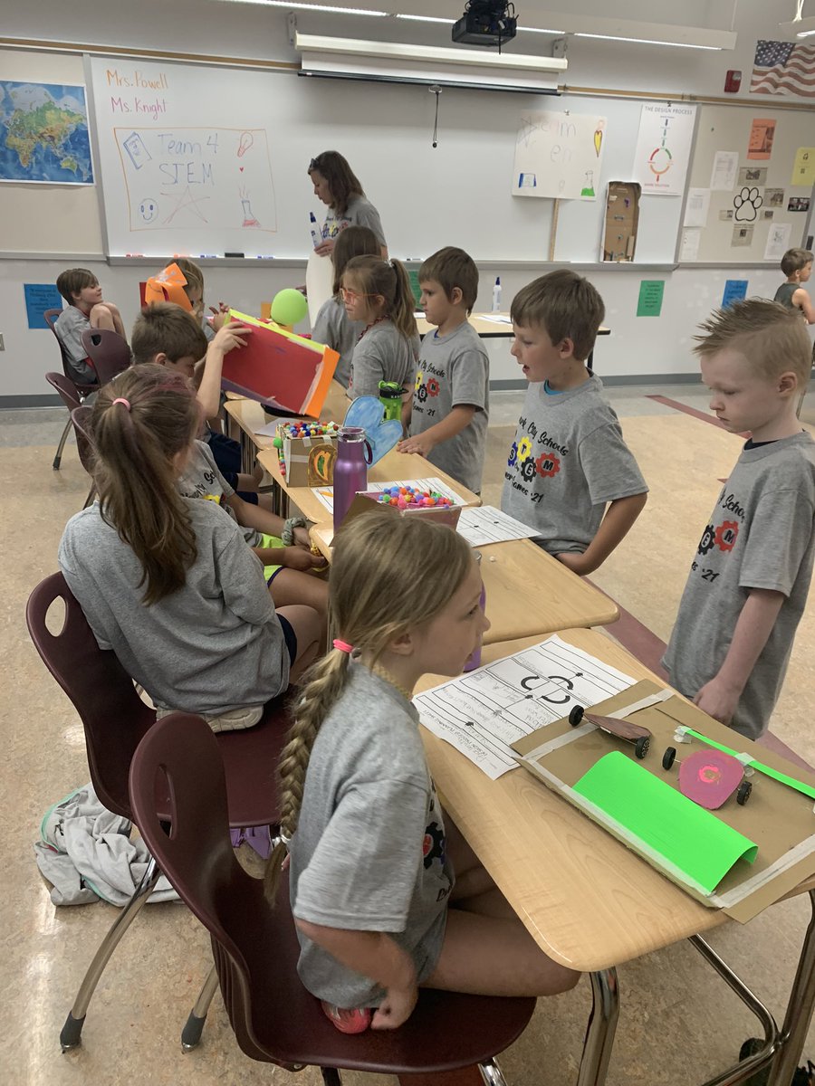 msknight225's tweet photo. Sharing our design projects with other campers. Incredibly proud of everyone’s hard work. #NCSSTEM #NCSSummerGames @Newark_Schools @TammyPowellNHS https://t.co/361woyjHHE