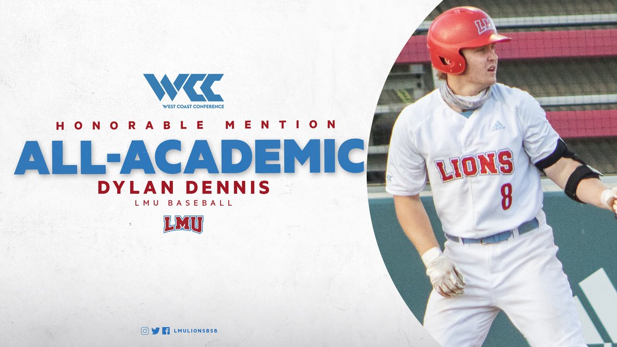 lmulionsBSB's tweet photo. Congrats to Tommy Delgado, @dylanSdennis23 @MasonKokodynski @seanpaquet for being named @WCCsports All-Academic Honorable Mention.

#JoinThePride https://t.co/4shK940Jhk