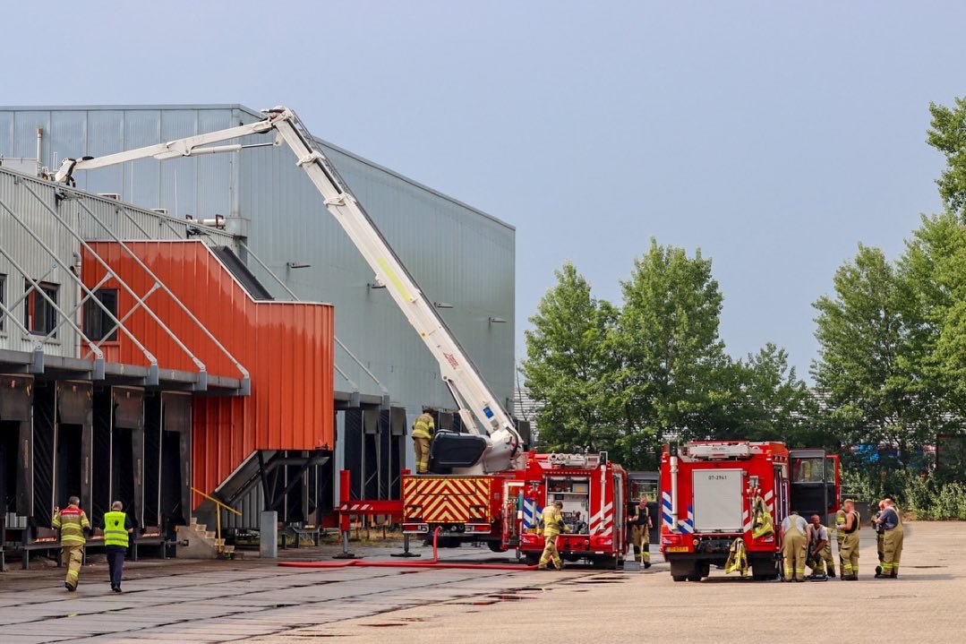 Melding middelbrand Dieselstraat Ede